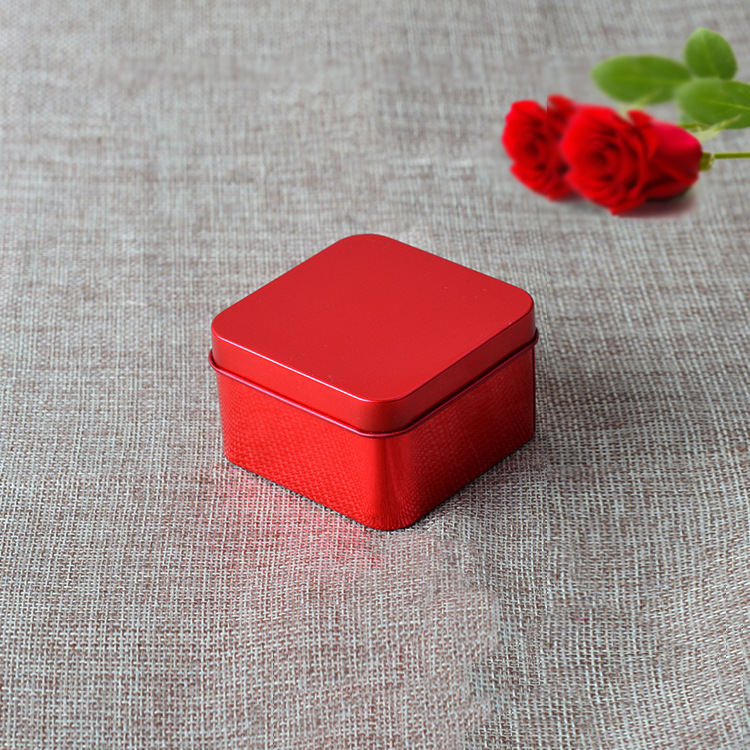 1 副本马口铁盒喜糖盒6.5cm小正方形方灌回礼喜糖包装盒马口铁盒批发