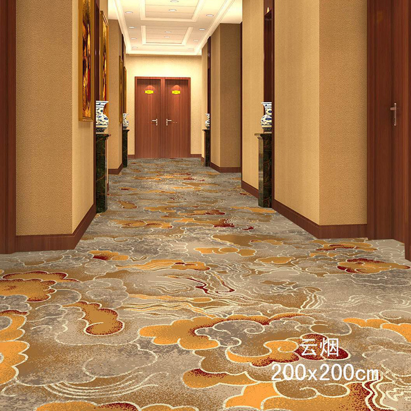 Ward carpet printing carpet hotel Box hotel Lobby club cinema engineering Carpet shop wholesale customized