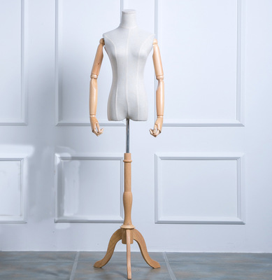 橱窗模特道具 女装展示衣架 全身半身包布模特 摄影道具