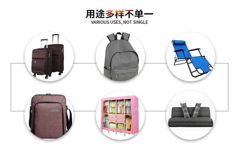 【 Oxford Cloth 】 Factory direct sales of diamond-shaped Oxford cloth, waterproof and wear-resistant bags, backpacks, handbags, Oxford cloth detail image 11