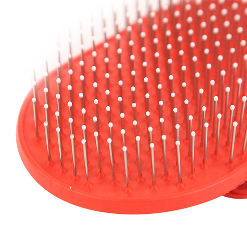 Pet bath brush bath dog gloves long needle pet brush stainless steel with dot massage brush rubber dog brush