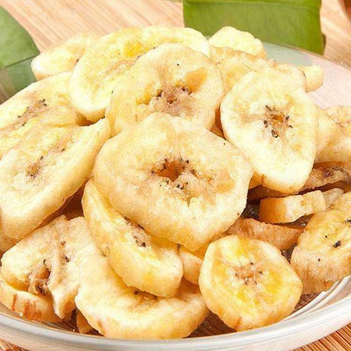 Banana chips wholesale Banana dry breakfast cereal ingredients Fruit oatmeal ingredients 500g