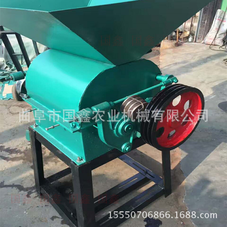月饼厂用花生破碎机 香菇挤扁去梗机