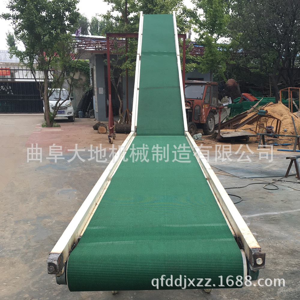 化肥厂专用皮带输送机 码头专用皮带装车机 移动升降式皮带输送机-阿里巴巴