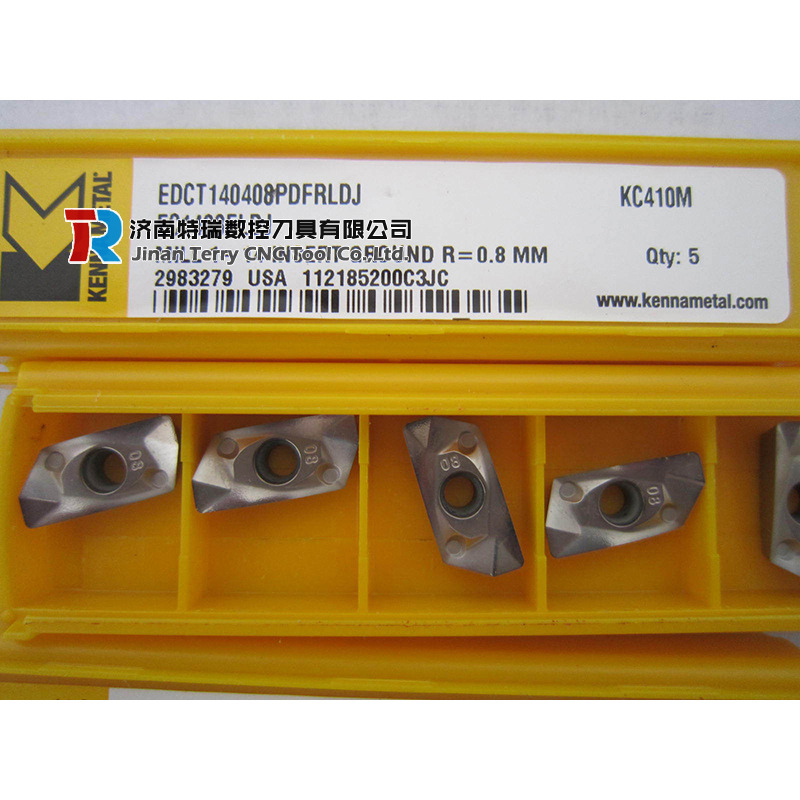 肯纳数控铣削刀片EDPT140412PDERHD  KC935M硬质合金刀片