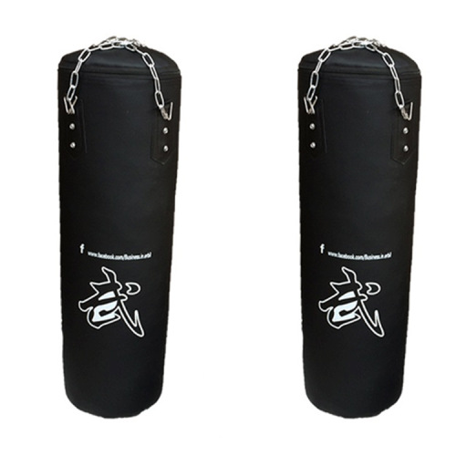 Direct factory wholesale boxing pu hanging three-layer thick empty sandbag, boxing and kickboxing training sandbag, boxing