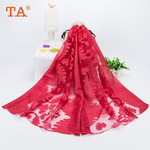 【红色披肩围巾绣花厂家】_优质红色披肩围巾