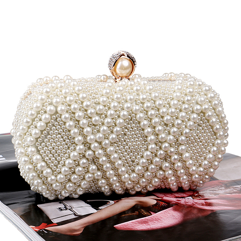 New Pearl Dinner Bag Women's Banquet Bag Ladies Dress Evening Bag display picture 12