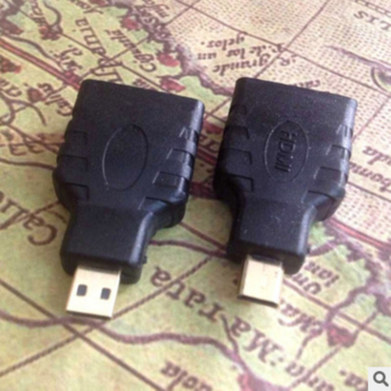 厂家直销HDMI头 micro转hdmi母 HDMI大转小 HDMI转换头 HDMI插头