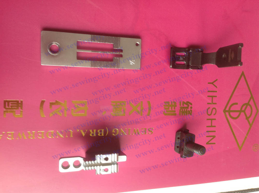 缝纫机针位 双针车装机针位 双针平车针位 842单针夹装机针位 1/4