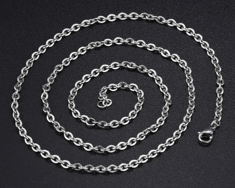 Titan Stahl Einfacher Stil Polieren Geometrisch Halskette display picture 8