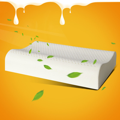 Meng Li Thailand Imported natural Latex pillows Pillow core massage Neck protection wave Pillow core