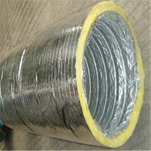現貨批發空調制冷軟管 空調通風鋁箔保溫伸縮軟管 空調連接軟管