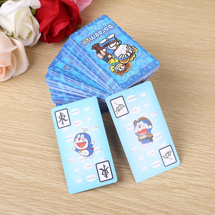 厂家直销创意卡通宣传礼品广告扑克休闲娱乐桌游牌定制LOGO|ms