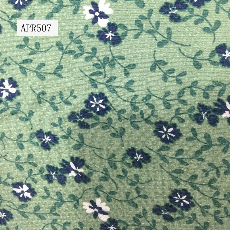 60S 人棉满天星印花