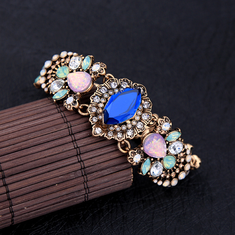 Occident and the United States alloy Diamond Bracelet NHQD4004