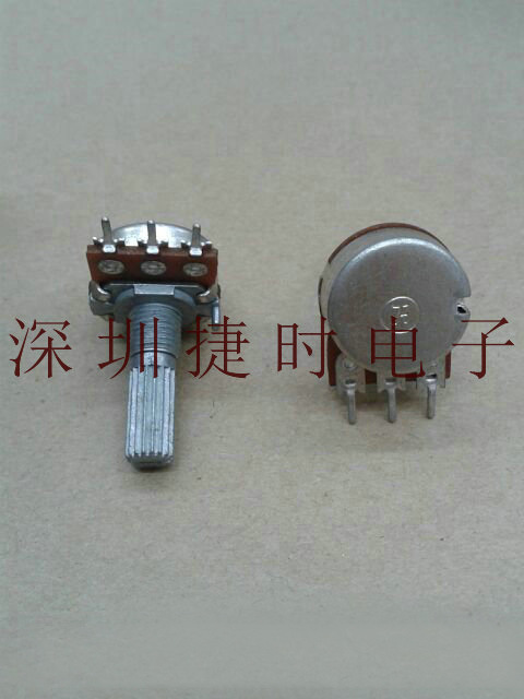 现货热销台湾 16型A100K 带步进单联电位器