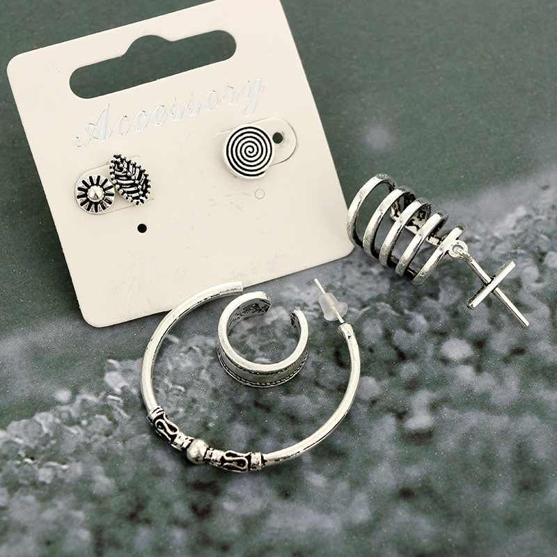 plating Jewelry Set (Photo Color)NHGY0618-Photo Color