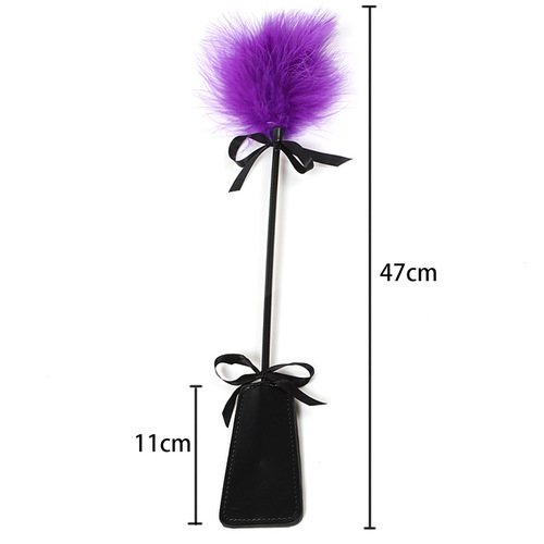 Women's flirtatious feather duster, spanking paddle, couple teasing tool, alternative toy, adult erotic product