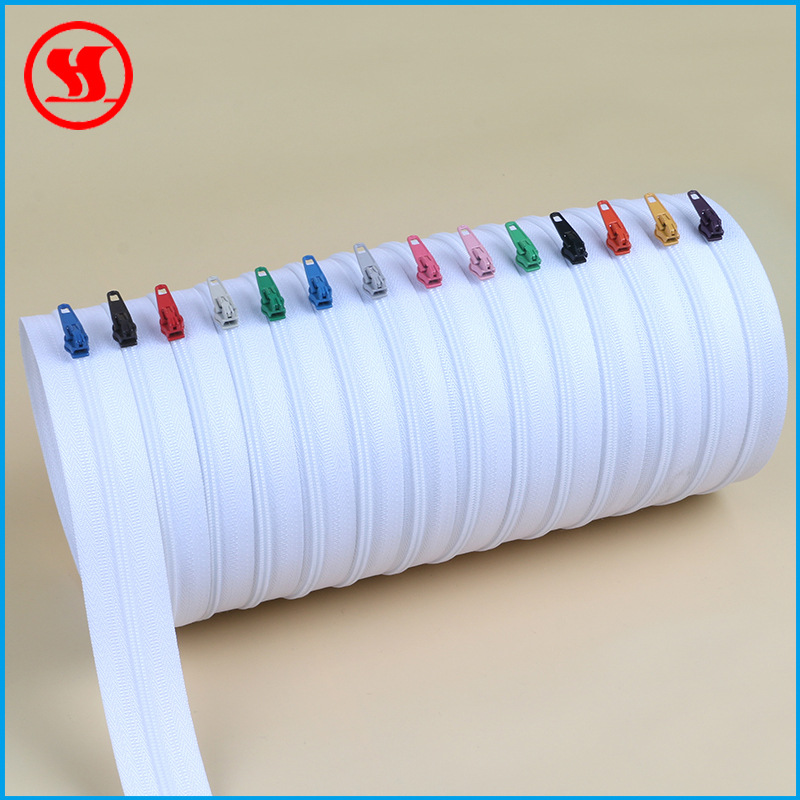 义乌拉链品质款7号尼龙拉链码装服装服饰拉链 7#码装拉链现货