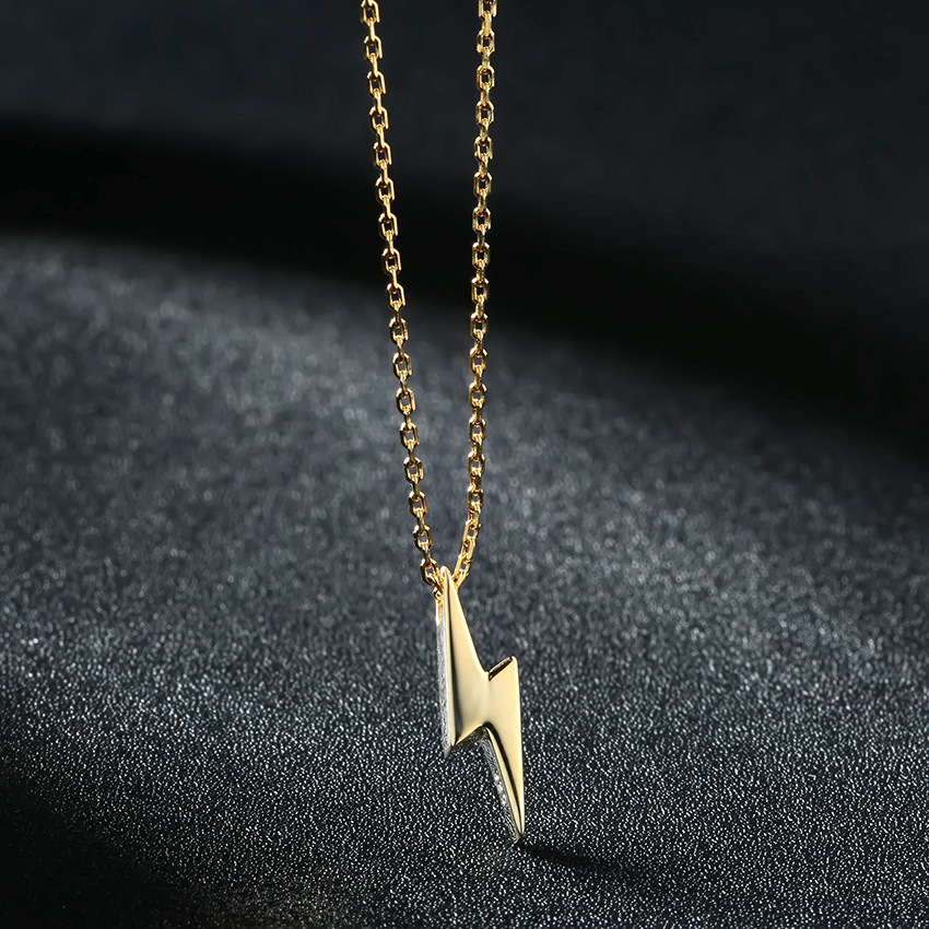 Fashionable Lightning Bolt Necklace