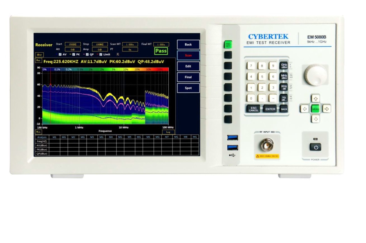 EMI测试接收机 知用EM5080L 深圳知用 探头配件 知用em5080l