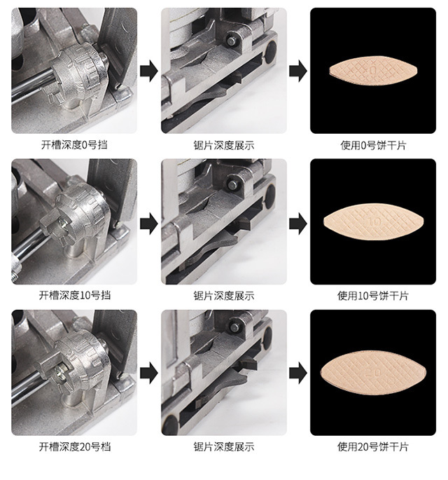 Empalme de madera Biscuit Tenon carpintería DIY máquina de ranurado madera de haya Tenon madera enchufe Paquete de 100 piezas
