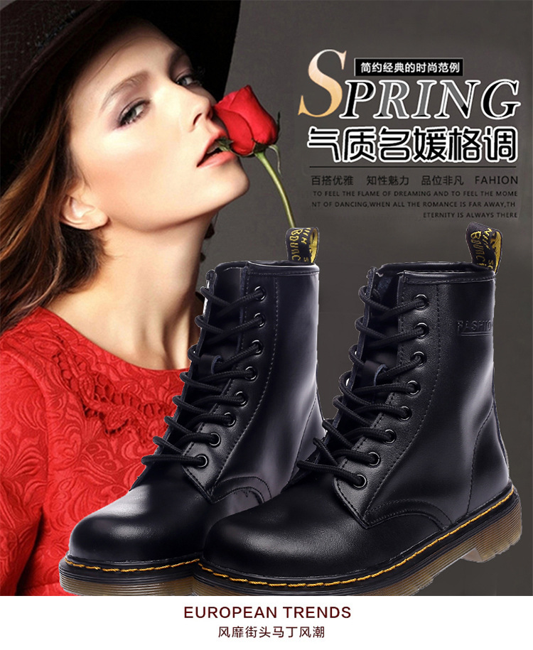 Bottes femme en En cuir - Ref 3354254 Image 17