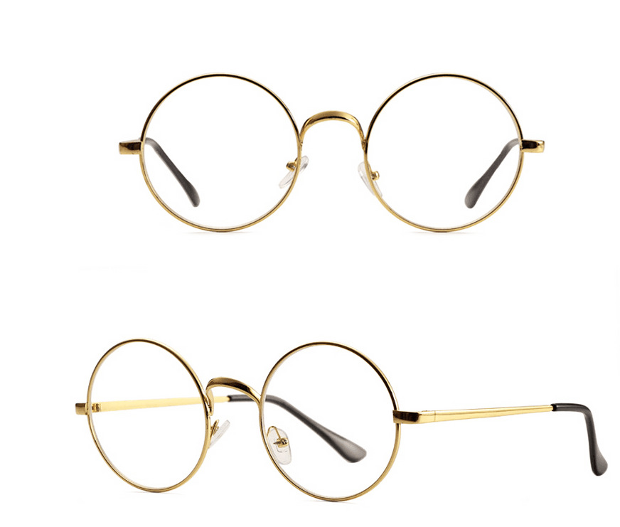 Stylish Metal Round Glasses