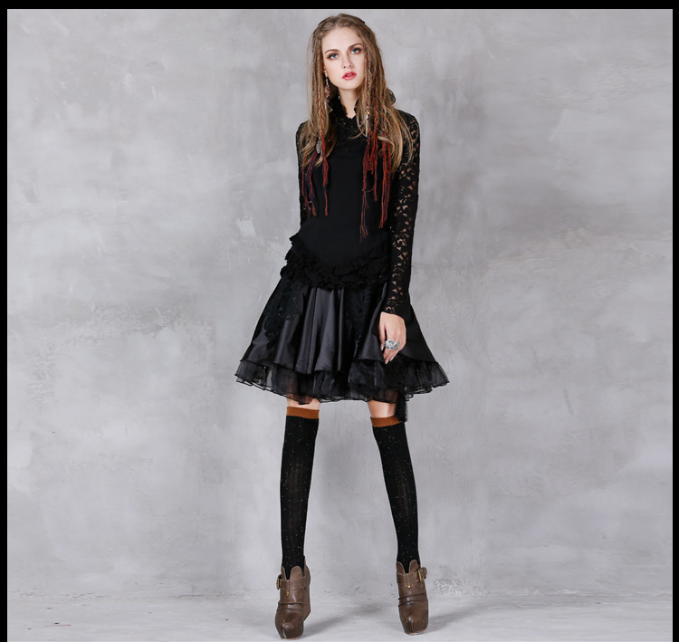 Jupe femme LIAOSHI KEER QIAOWA       en Mélange de coton - Ref 3330599 Image 39