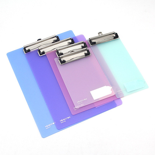 Bill holder A4 folder office plywood A5 writing board clip B6 transparent plastic note board pad B5 writing board