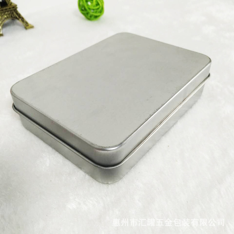 厂家定制马口铁二片拉深带铰链香皂 肥皂铁盒铁罐 收纳盒