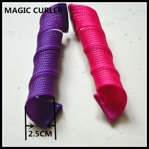 MAGIC CURLER 30 cm 20 hair curlers, magic curls, pear blossom curls, mesh bag