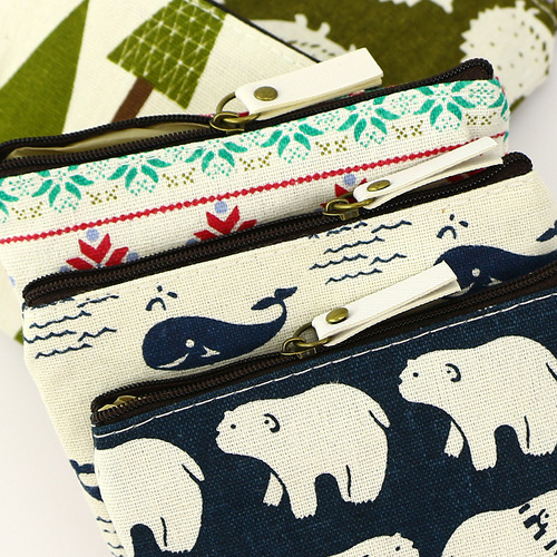 Creative Forest Coin Purse Cute Little Fresh Literary Cartoon Coin Purse Fabric Coin Purse
