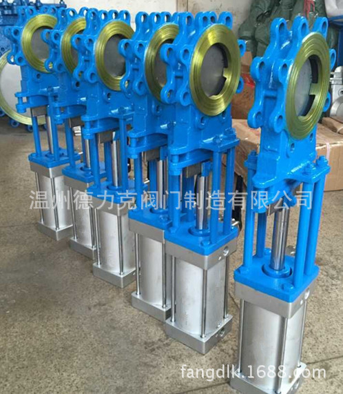 双作用气动闸阀 气动插板阀 批发阀门 泥浆阀厂家批发 闸阀Z73