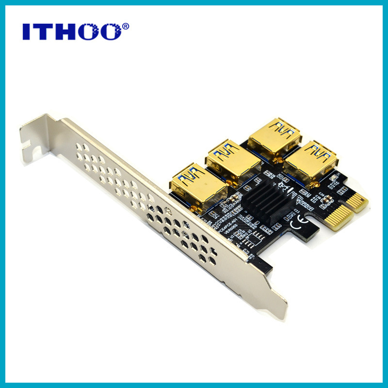PCI-E 1ת2��4��5��6��ת�ӿ�PCI-E���һ����USB3.0�Կ���չ��