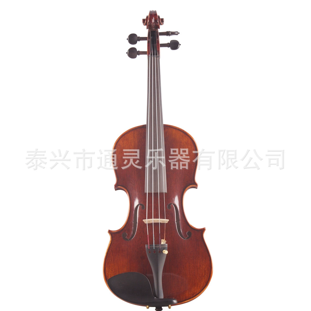 Pingling violin high -end carved character dual -embedded line handmade pattern violin violin
