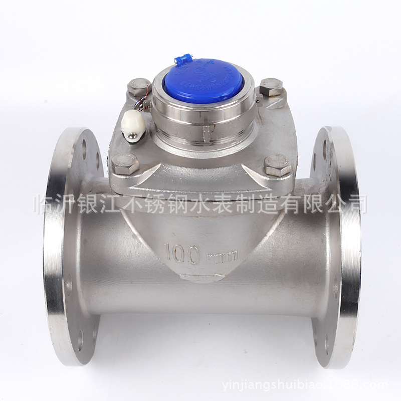 厂家货源 银江水平式水表 DN100螺翼式