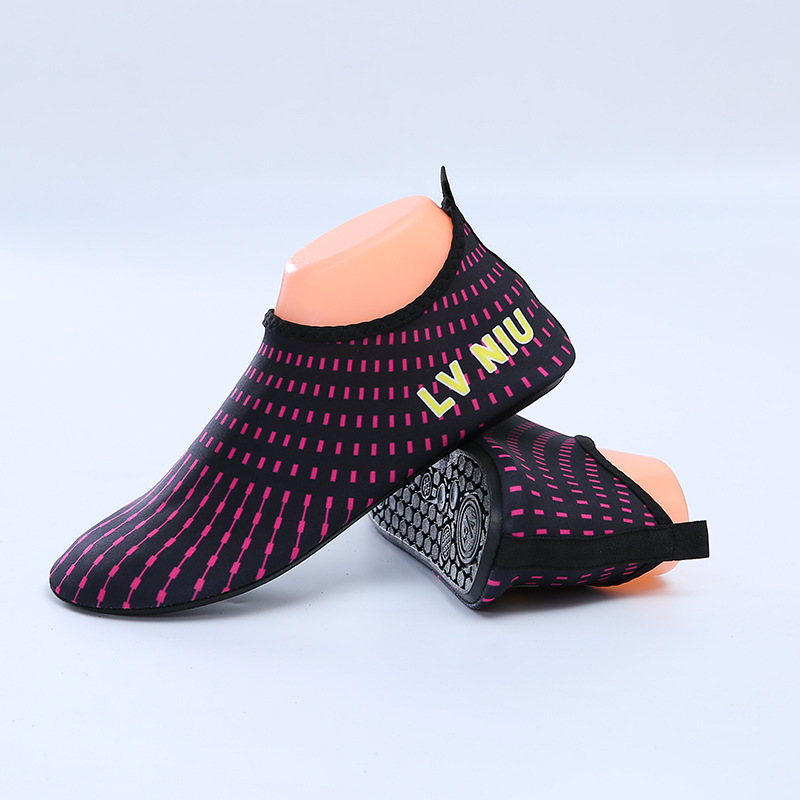 男女赤足软鞋浮潜鞋沙滩潜水鞋防滑跑步机鞋沙滩袜儿童涉水游泳鞋|ms