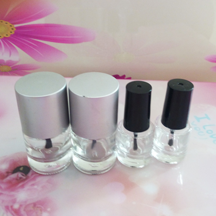 园3ML5ML8ML指甲油玻璃瓶补漆胶水毛刷小玻璃瓶现货供应厂家批发