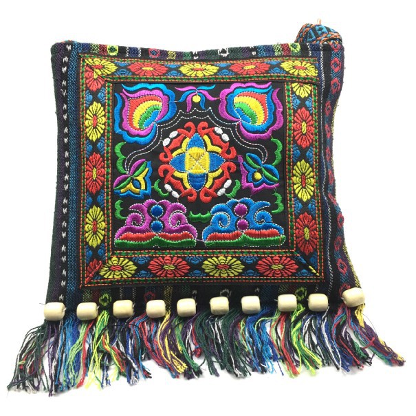 Folk Hippie Embroidered Bag