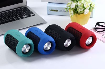 创意布艺BS116无线蓝牙音箱 插卡低音炮户外便携蓝牙音箱 小礼品