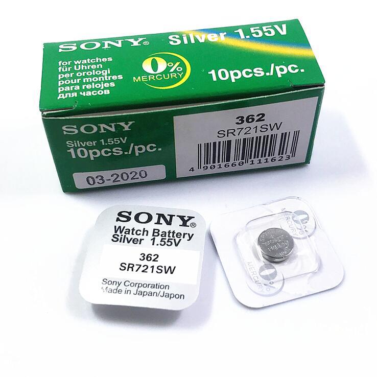 原装 索尼 SONY 362 SR721SW AG11 L721 1.55V 手表电子钮扣电池