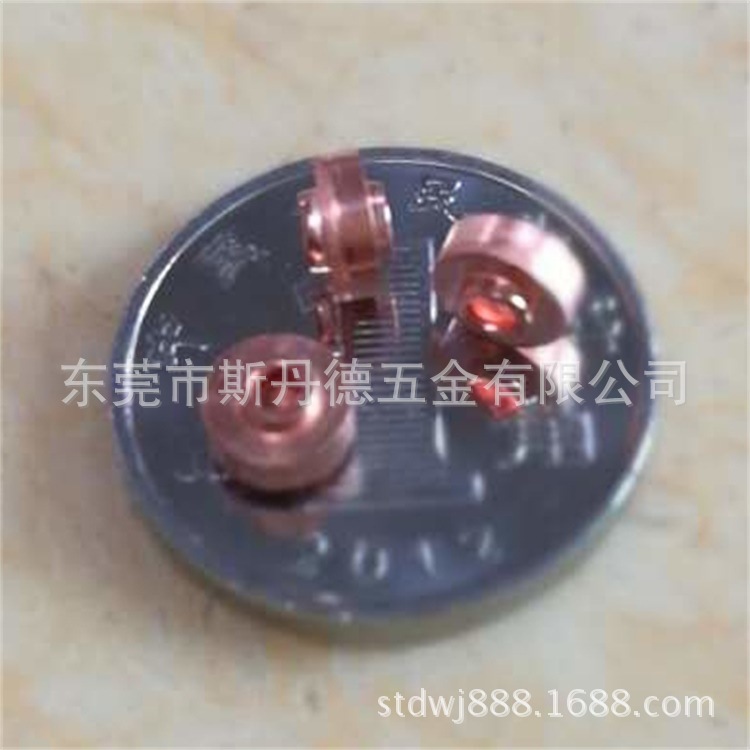 高速数控车床件 精密数控轴心微电子零件 数控走芯微型穿孔元件