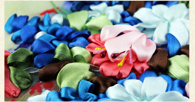 Oujin nianhua Bordado Cinta Directa de Fábrica color impresión colgante pintura tranquila sala estar decoración entrada