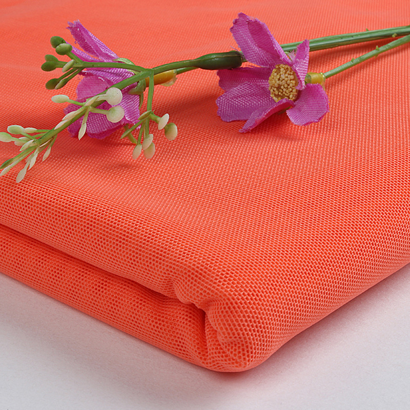 【百晟】经编锦氨弹力镂空网布 女性睡衣内衣网眼布 针织面料批发