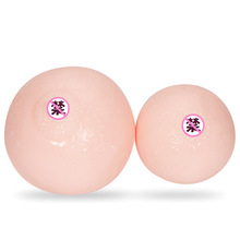 仿真乳房可插入帶陰道軟硅膠乳房 男用自慰器乳交咪咪球