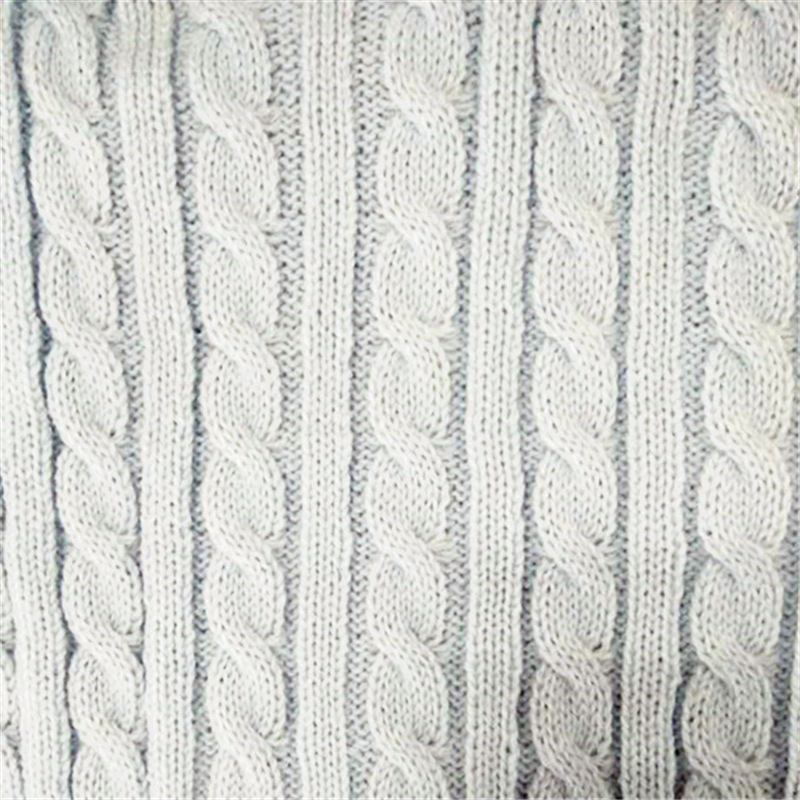 Fábrica al por mayor de color sólido llano copo de nieve de lana de tela de comercio exterior de felpa de juguete Vamp ropa fábrica especial de tela de punto