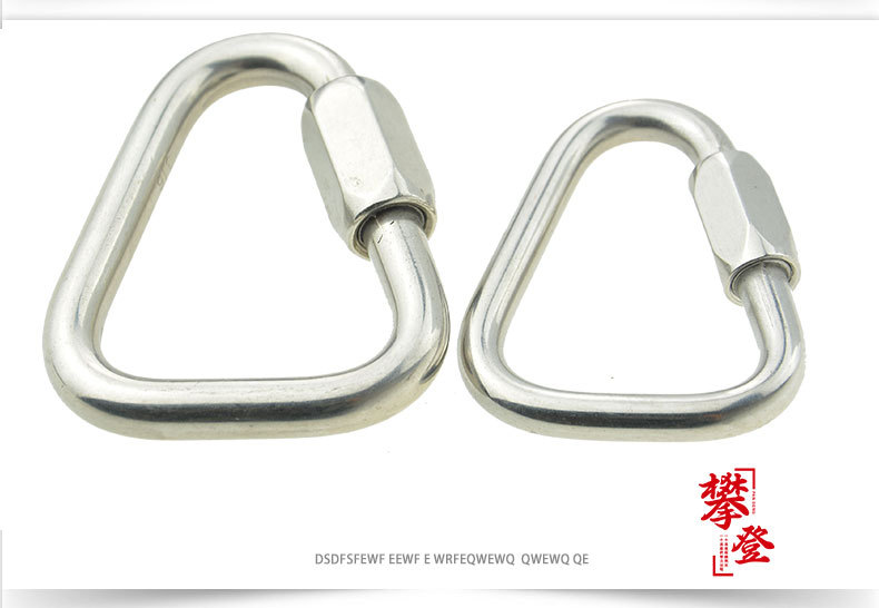 不锈钢304跑道型连接环   链接扣