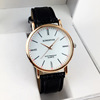 Quality fashionable golden belt, waterproof watch, pink gold